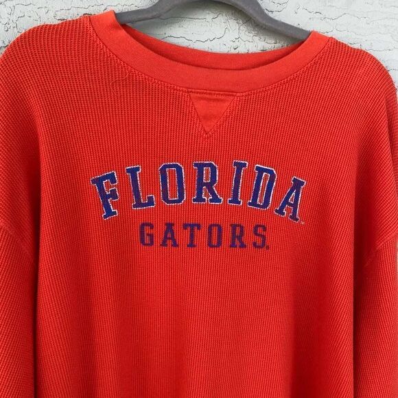 ProEdge Mens Orange Florida Gators Graphic Long Sleeve Crew Neck Shirt Sz XL - Picture 2 of 11